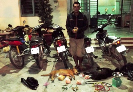 Bắc Giang: Bắt giữ 2 đối tượng trộm chó