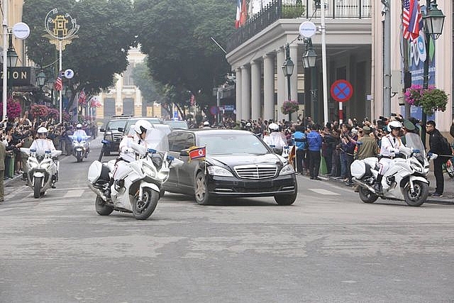 chu tich trieu tien kim jong un da toi ha noi