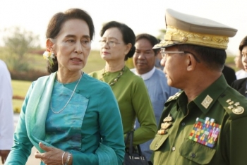 Quân đội Myanmar cách chức 24 bộ trưởng và thứ trưởng sau đảo chính