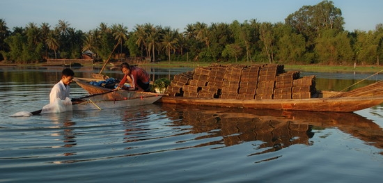 Vẻ đẹp yên bình, hoang sơ của đầm Trà Ổ