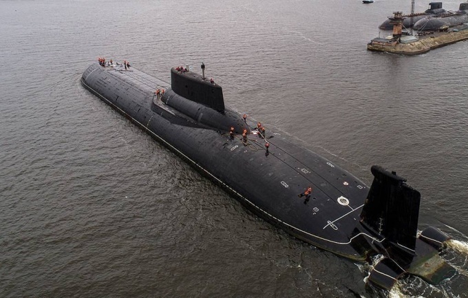 Nga cho về hưu tàu ngầm Cuồng phong lớn nhất thế giới - 1