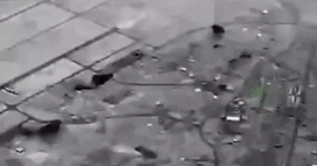 Lầu Năm Góc công bố video Iran nã "mưa lên lửa" vào căn cứ có quân Mỹ