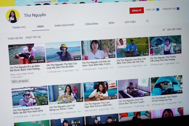 Hàng chục kênh YouTube có tên Thơ Nguyễn mọc lên sau một đêm - 2