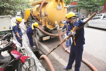 Hà Nội ban hành đơn giá duy trì hệ thống thoát nước đô thị