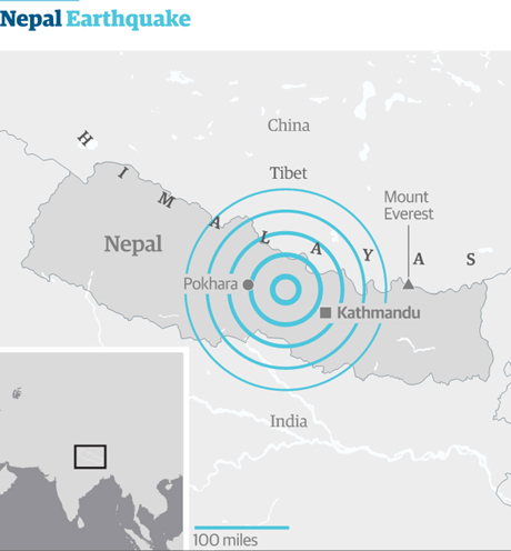 Tìm thấy 18 thi thể trên đỉnh Everest sau động đất tại Nepal