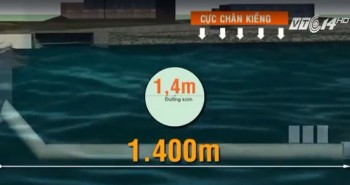 [Video] Cận cảnh ống xả thải của Formosa dưới biển Vũng Áng