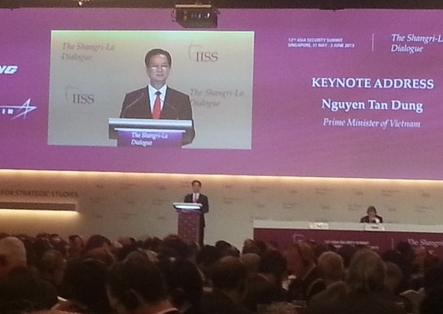 Toàn văn phát biểu của Thủ tướng tại Đối thoại Shangri-La 2013