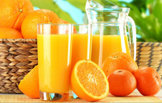 Những lợi ích tuyệt vời của nước cam