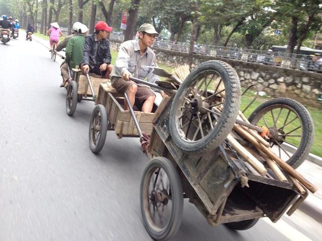 Những hình ảnh về giao thông chỉ có tại Việt Nam