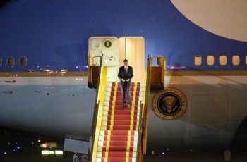 Tổng thống Mỹ Barack Obama đã tới Hà Nội