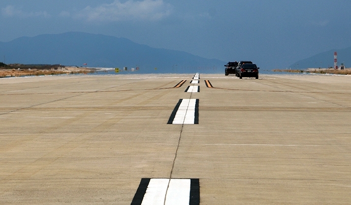 Đường băng số 2 sân bay Cam Ranh sắp đưa vào hoạt động
