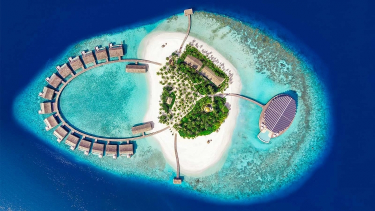 resort nang luong mat troi giua thien duong maldives