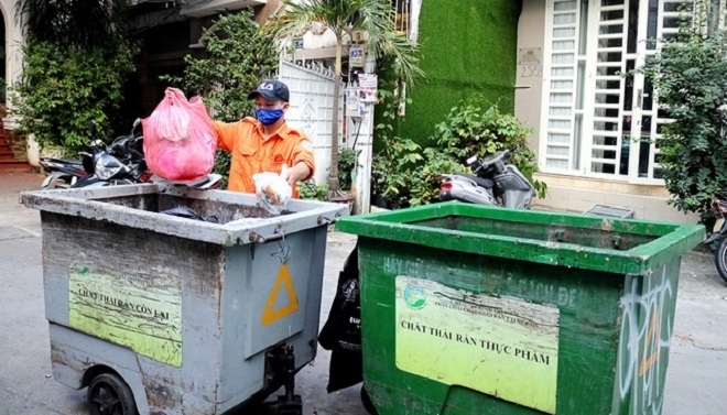 Phạt tiền tới 1 triệu đồng nếu không phân loại rác thải sinh hoạt