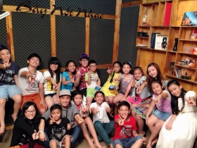“A2” Lam Trường động viên thí sinh The Voice Kids