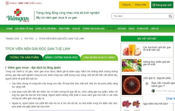 Công khai một loạt trang web vi phạm về quảng cáo thực phẩm chức năng
