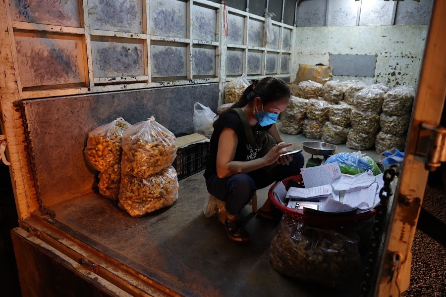 Hà Nội: Chợ đầu mối phía Nam hoạt động trở lại sau thời gian “nghỉ dịch”