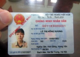 Phí cấp chứng minh nhân dân mới tối đa 70.000 đồng