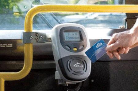 Thí điểm dùng vé tháng điện tử cho xe buýt
