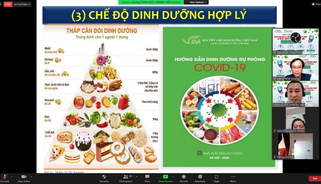 Tăng đề kháng phòng COVID-19: Nên làm từ gốc