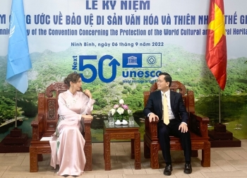 Thứ trưởng Bộ Ngoại giao Hà Kim Ngọc tiếp Tổng Giám đốc UNESCO