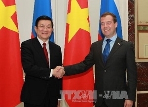 Thủ tướng Nga Medvedev sắp thăm Việt Nam