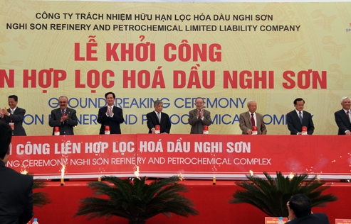 Khởi công khu Liên hợp lọc hóa dầu lớn nhất Việt Nam