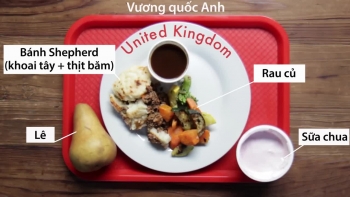 [VIDEO] So sánh bữa trưa học đường ở các nước