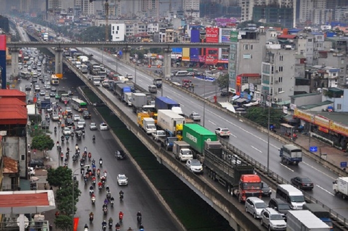 Đề xuất thu phí phương tiện theo vành đai ở Hà Nội