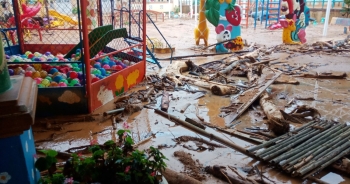 Quảng Trị: Khoảng 200 trường học, hơn 800 phòng bị thiệt hại do mưa lũ