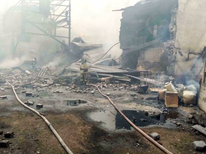 Nổ rung chuyển nhà máy thuốc nổ ở Nga, 16 người chết - 2