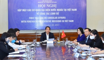 Hội nghị gặp mặt các Cơ quan đại diện nước ngoài tại Việt Nam về công tác lãnh sự