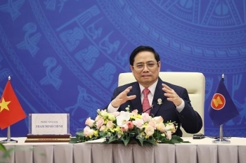 Thủ tướng Phạm Minh Chính tiếp xã giao các Đại sứ, Đại biện các nước tham gia EAS