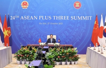 Thủ tướng Phạm Minh Chính dự Hội nghị Cấp cao trực tuyến ASEAN+3 lần thứ 24