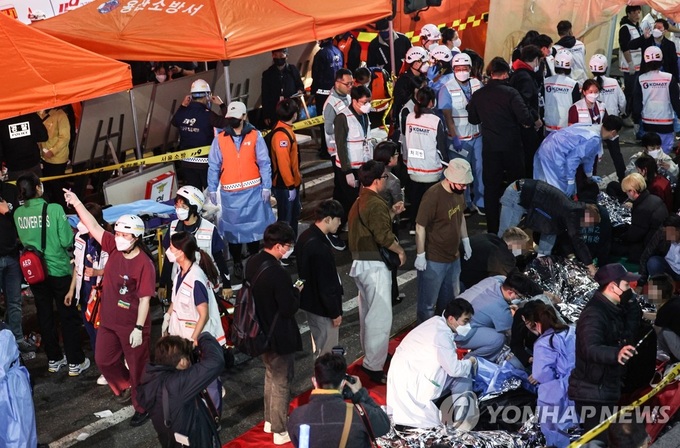 149 người chết trong thảm kịch giẫm đạp tại Hàn Quốc
