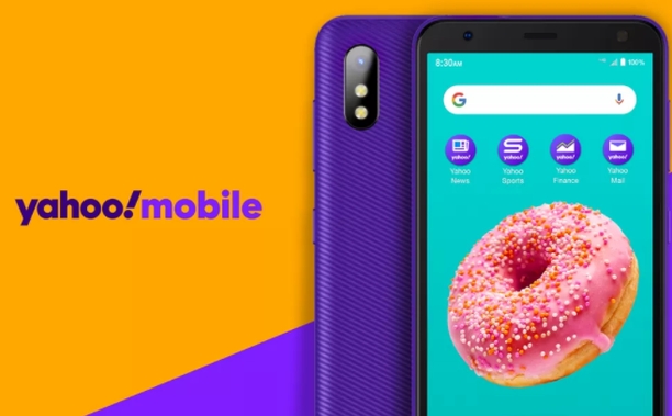 Yahoo! bất ngờ ra mắt smartphone giá rẻ với màu tím quen thuộc