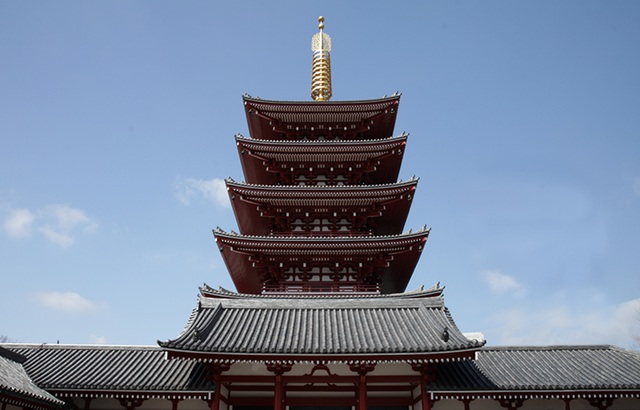 Cận cảnh đền thờ cổ kính nhất Tokyo rạng rỡ trong “lễ tưởng niệm hoa cúc” - 7