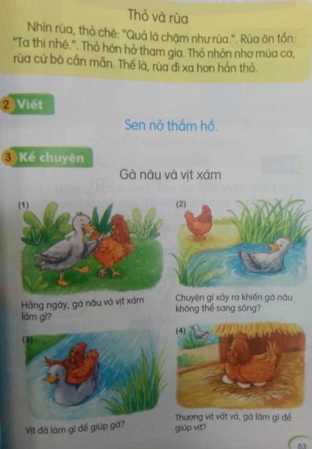 Thêm sách giáo khoa tiếng Việt lớp 1 bị “chê” một số ngữ liệu “có vấn đề” - 2