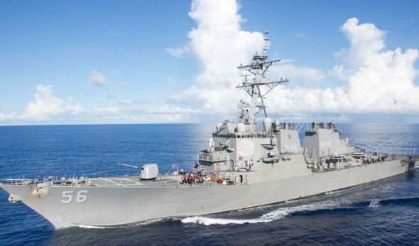 Mỹ đưa 2 tàu chiến tới eo biển Đài Loan bất chấp Trung Quốc phản đối