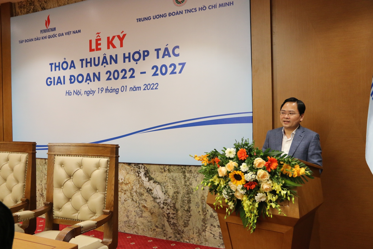 Petrovietnam và Trung ương Đoàn TNCS Hồ Chí Minh ký thỏa thuận hợp tác giai đoạn 2022-2027