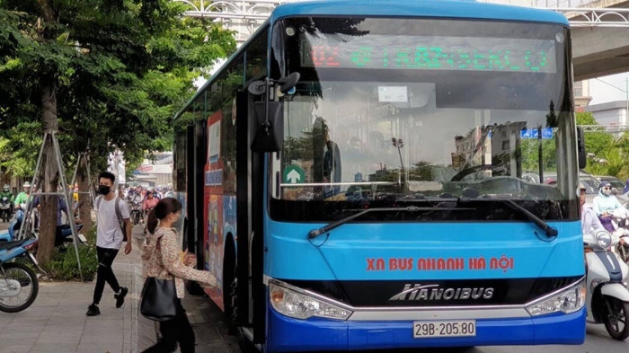 Lịch vận hành xe buýt phục vụ nhân dân dịp Tết Nhâm Dần 2022 tại Hà Nội
