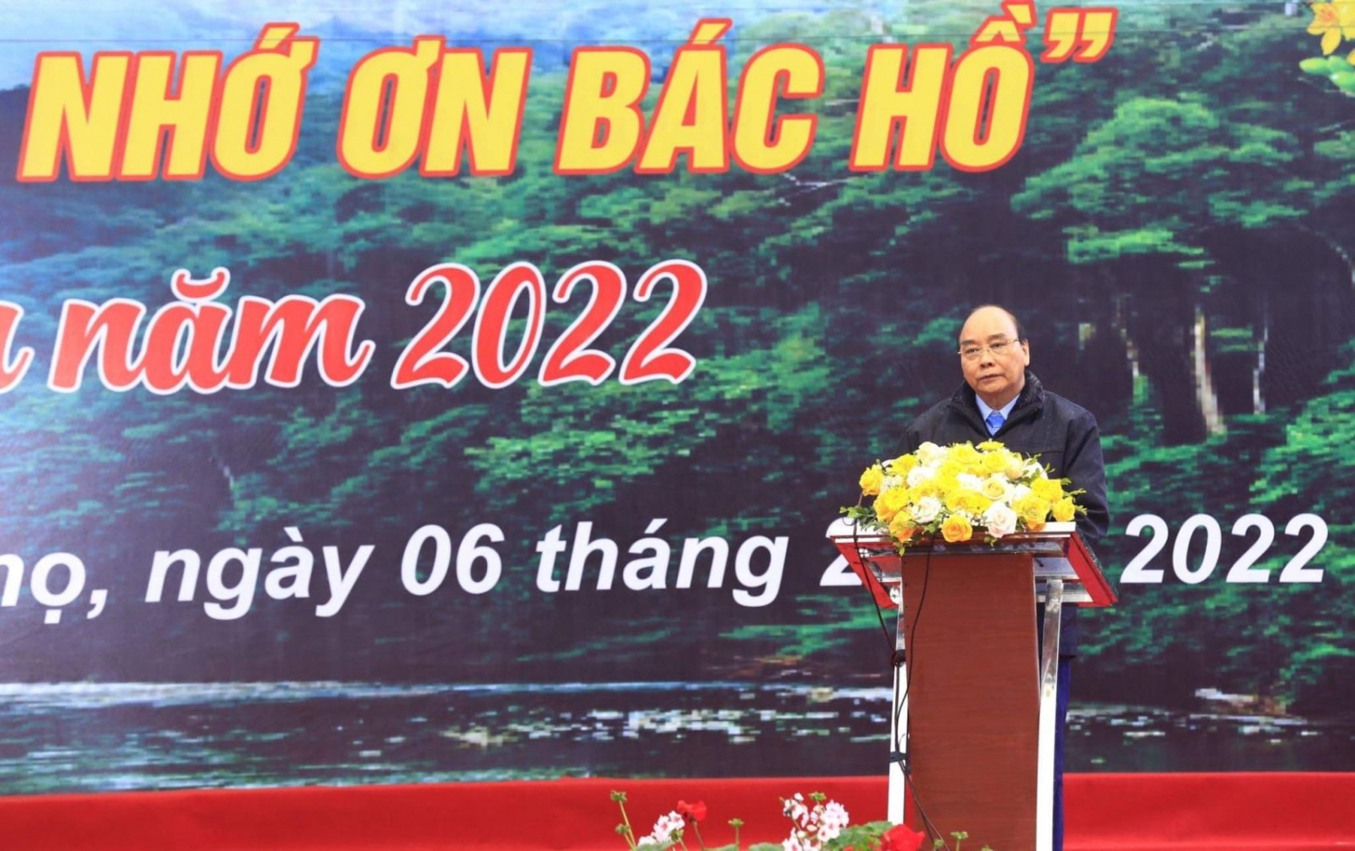 Chủ tịch nước Nguyễn Xuân Phúc phát động Tết trồng cây nơi đất Tổ