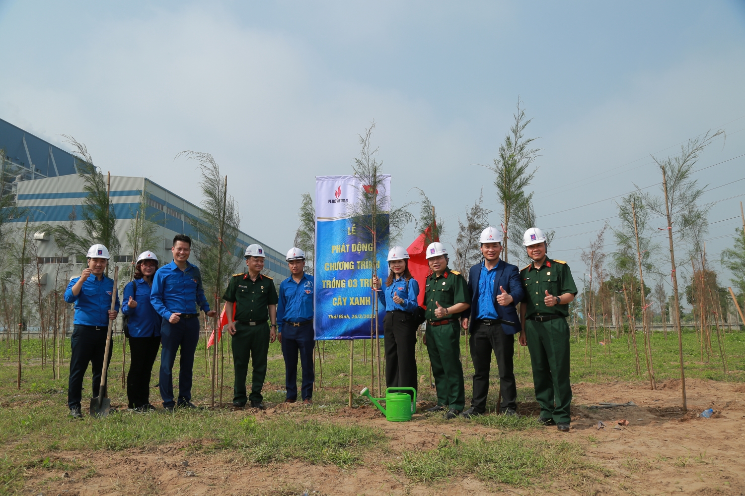 Petrovietnam: Phát động chương trình trồng 3 triệu cây xanh tại các công trình, địa phương có hoạt động Dầu khí