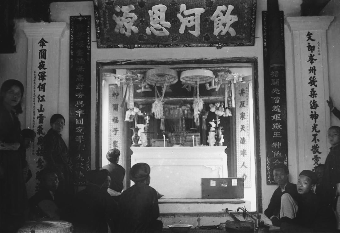 Ảnh Lễ hội Đền Hùng hơn 100 năm trước