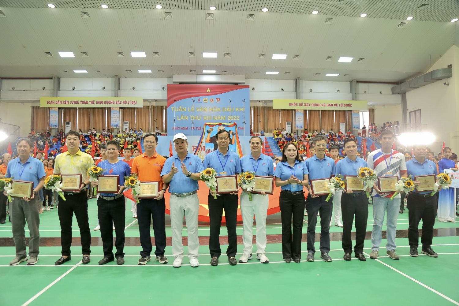 Khai mạc Tuần lễ Văn hóa Dầu khí lần thứ XIII và Hội thao ngành Dầu khí năm 2022 Khai mạc Tuần lễ Văn hóa Dầu khí lần thứ XIII và Hội thao ngành Dầu khí năm 2022