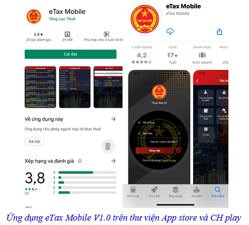 Triển khai ứng dụng thuế điện tử eTax Mobile