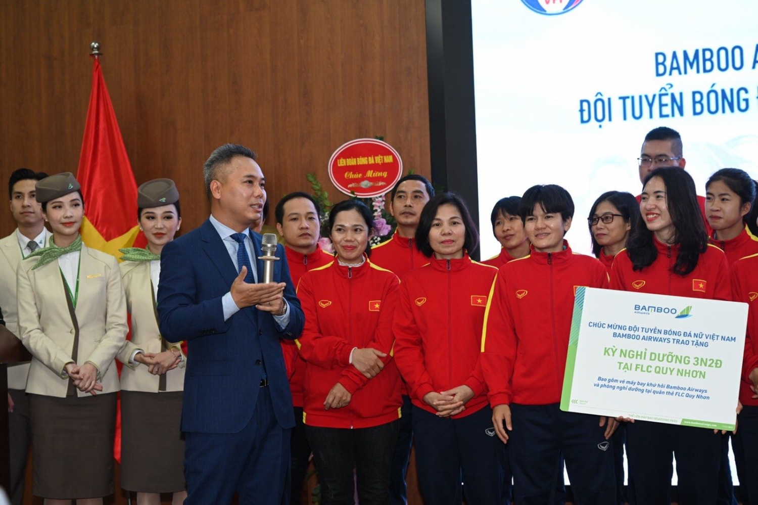 Bamboo Airways cam kết đồng hành cùng Đội tuyển bóng đá nữ tại World Cup 2023
