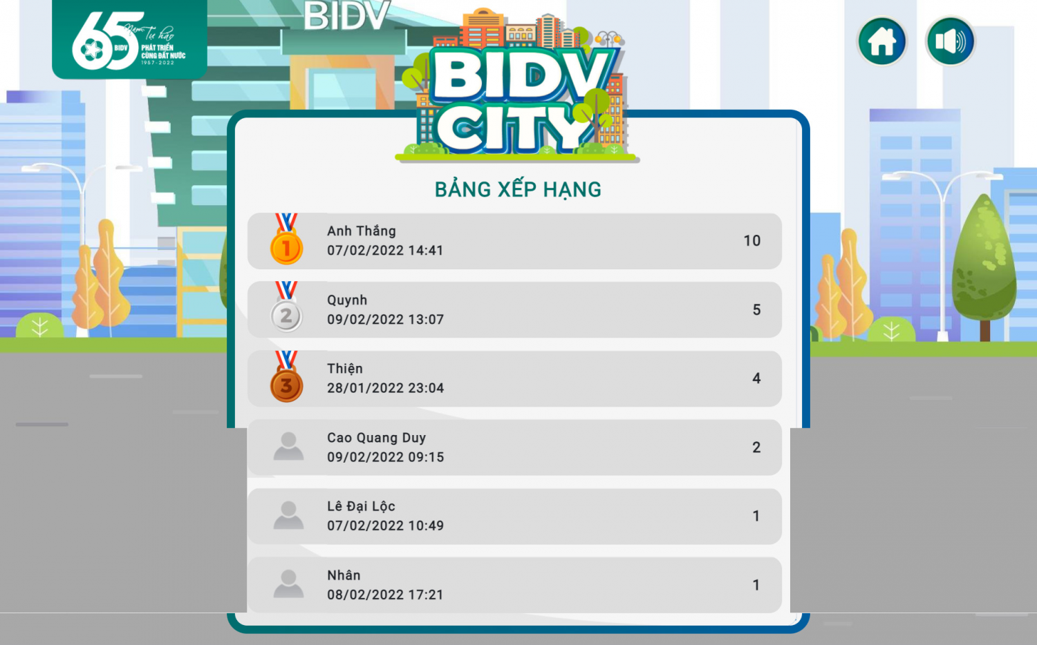 “BIDV City”: Khám phá thành phố thông minh, trúng quà tiền tỷ