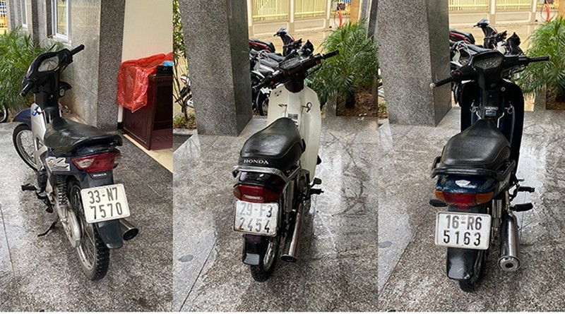 Hà Nội: Công an quận Bắc Từ Liêm thông báo tìm chủ sở hữu 03 chiếc xe máy