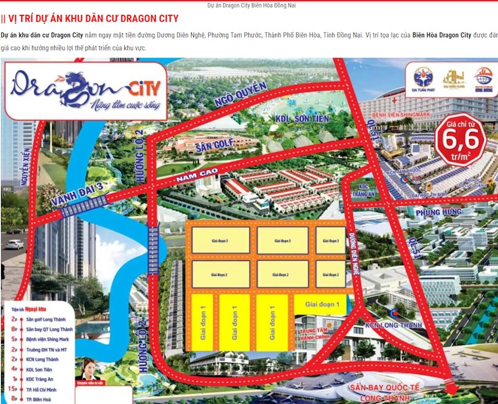 Tin nhanh bất động sản ngày 18/4: Dự án Dragon City không có thật, nhà đầu tư nên cẩn trọng