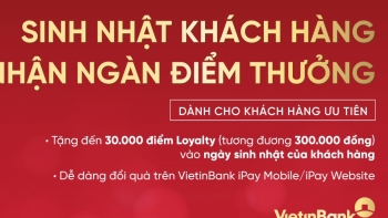 VietinBank tặng hơn 8 tỷ đồng chúc mừng sinh nhật khách hàng ưu tiên